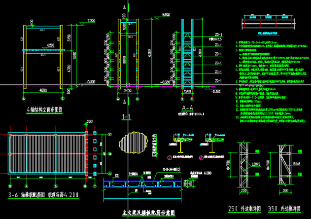 崇明钢结构大门