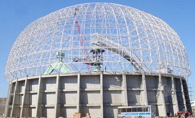 崇明圆形煤场网架