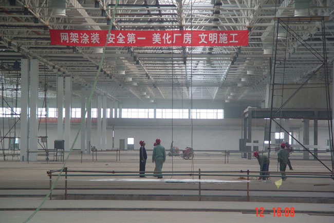 崇明船厂网架工程