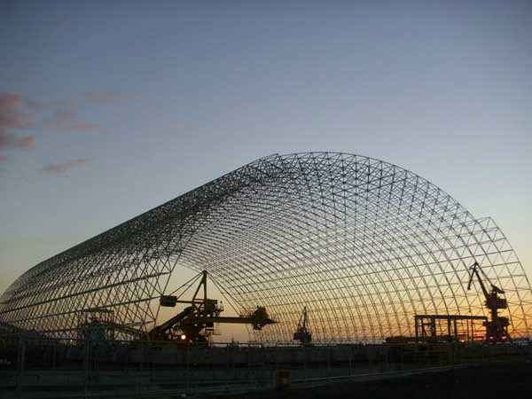 崇明大跨度网架