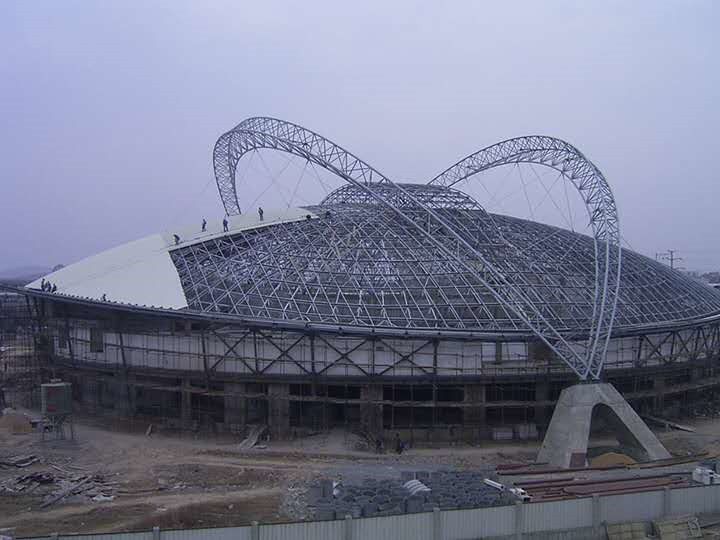 崇明体育馆网架